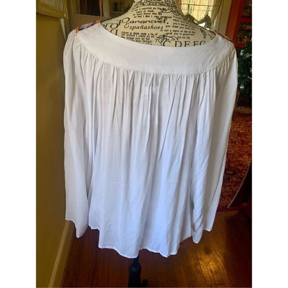 Rocks & Indigo Square Neck Blouse NWT - Picture 5 of 9